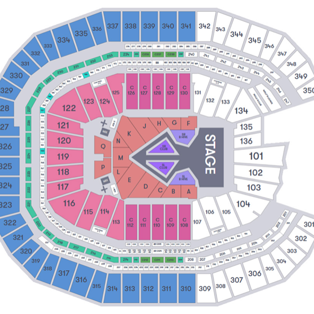 Mercedes-Benz Stadium, Atlanta - concerts