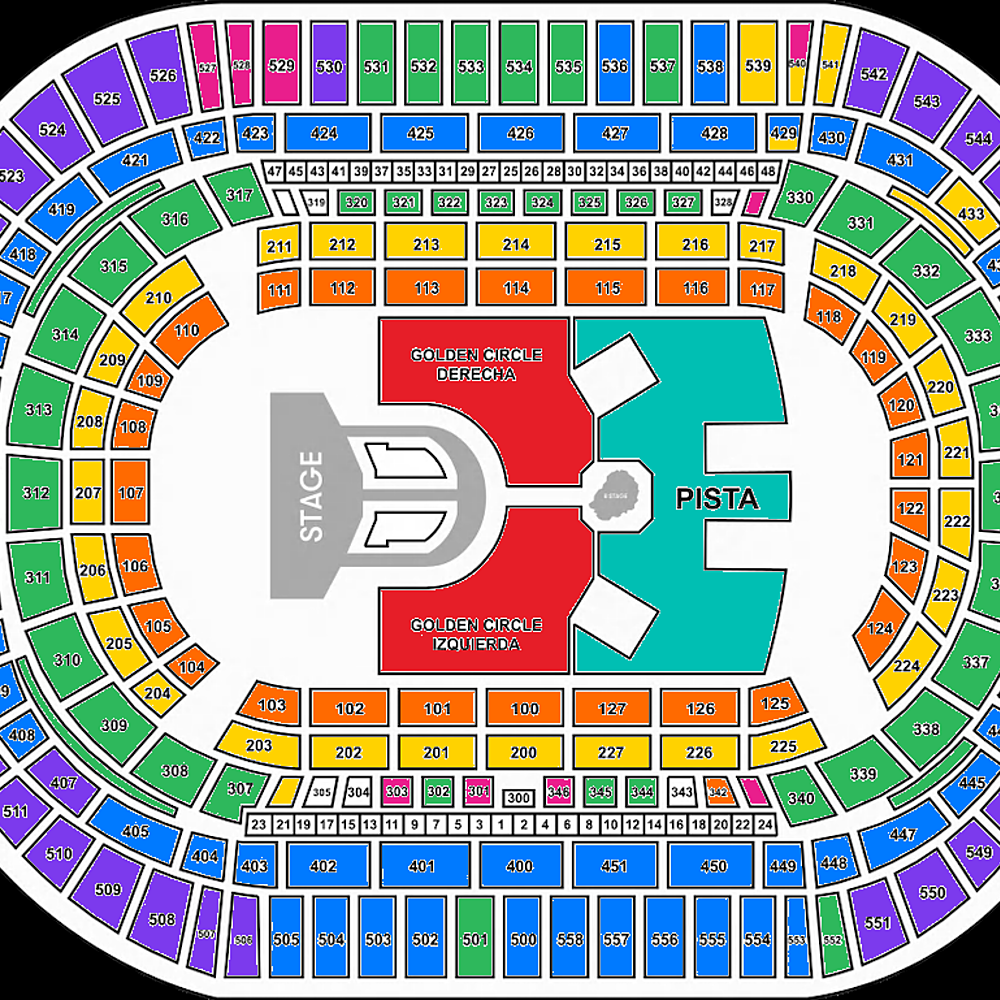 Estadio La Cartuja concert