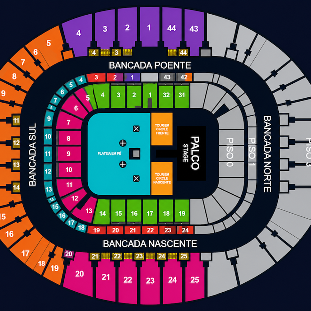 Estadio Da Luz, Lisbon concert